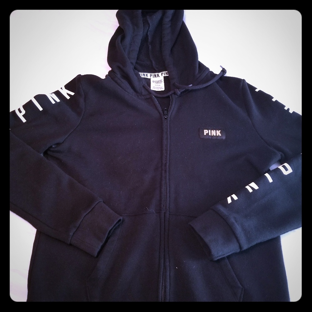SALE! Victoria's Secret Pink Perfect Zip Jacket
